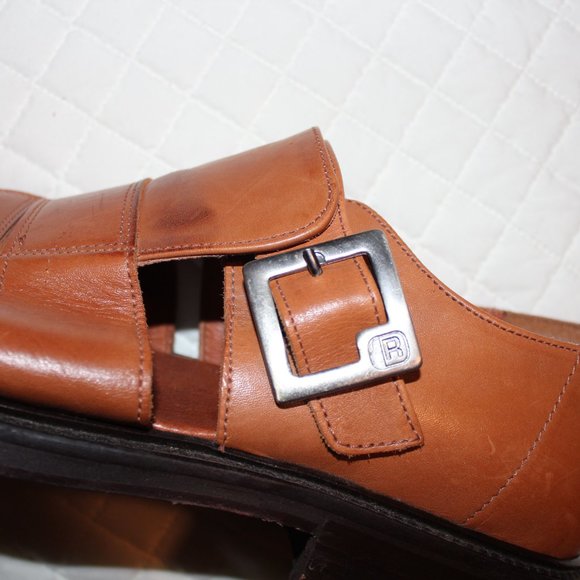 Kenneth Cole Men's Leather Sandals - Picture 9 of 11